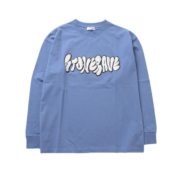 【大人向けサイズあり】グラフィティプリント長袖Tシャツ