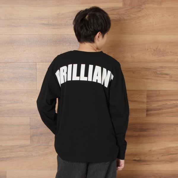 【WEB限定】【プチプラ】バックアソートプリント長袖Tシャツ