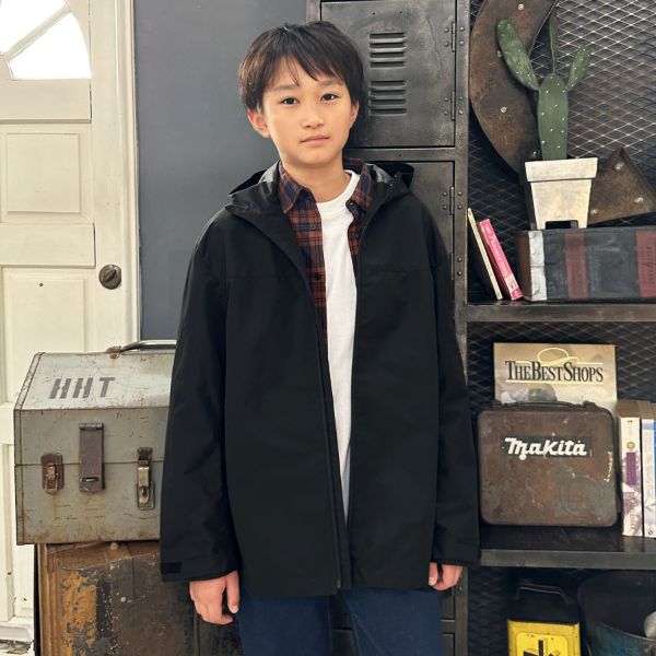 【大人向けサイズあり】【撥水】CITY-TECマウンテンパーカー