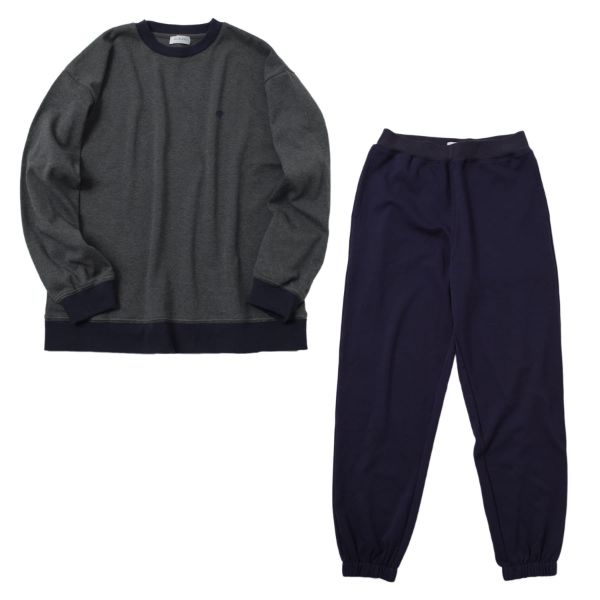 スムース・長袖ルームウェアセット