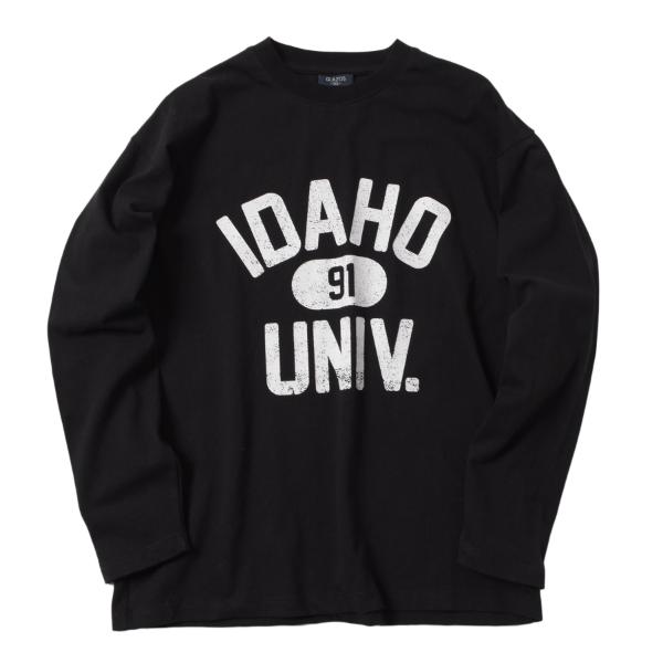 【プチプラ】アソートフロントロゴ長袖Tシャツ