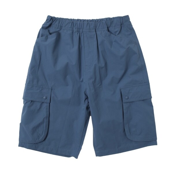 【大人向けサイズあり】【撥水】【セットアップ対応】リップストップ・カーゴハーフパンツ