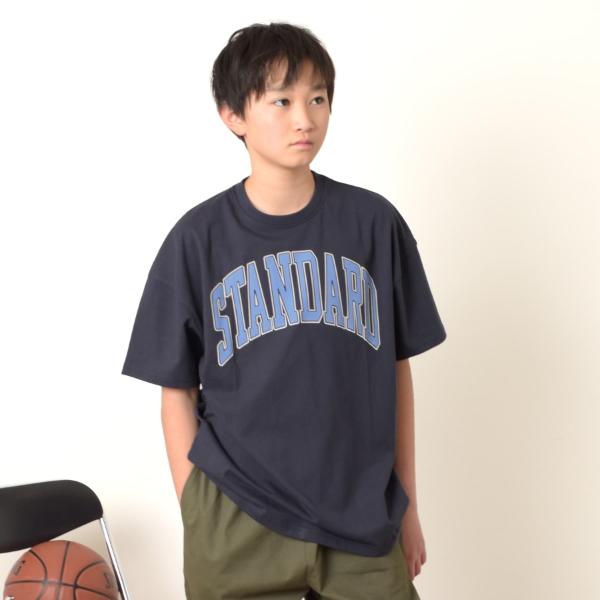 【大人向けサイズあり】【STREET】クラックロゴプリントビッグ半袖Tシャツ