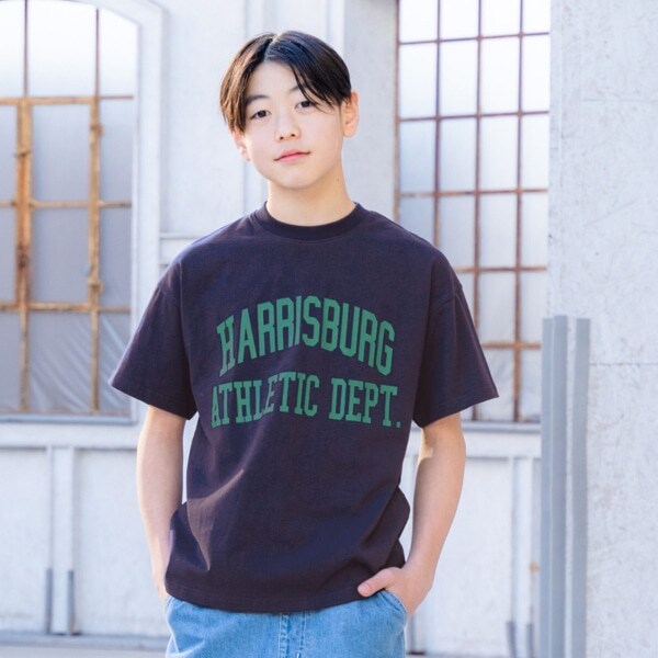 【再入荷】【プチプラ】アソートフロントカレッジロゴ半袖Tシャツ