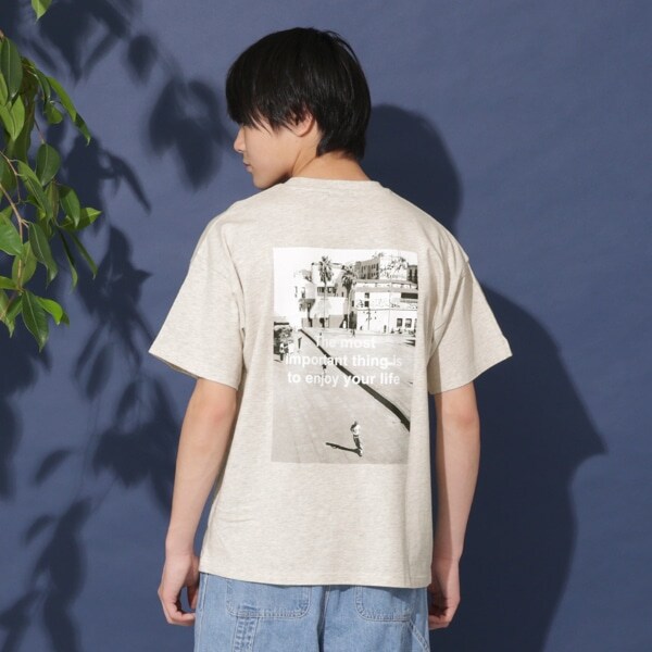 【大人向けサイズあり】【プチプラ】アソートバックフォト半袖Tシャツ