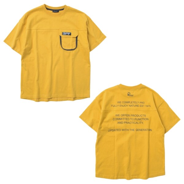 【Penfield】USAコットン・ポケット付きバックロゴ半袖Tシャツ