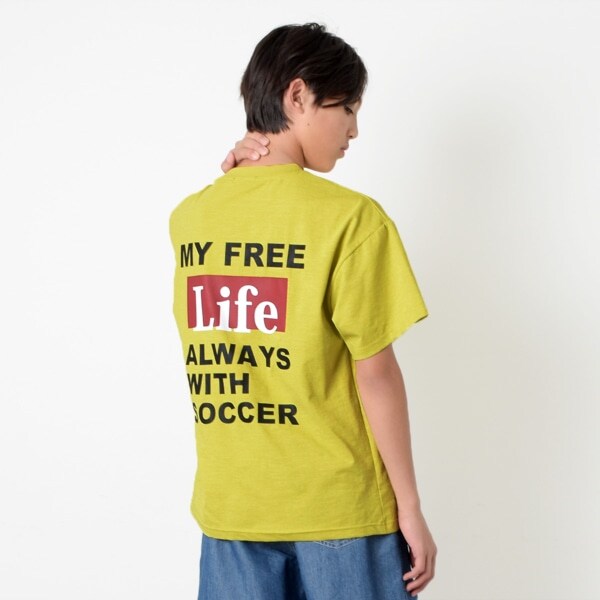 【大人向けサイズあり】【接触冷感】【速乾】【UVカット】クールラフ・サッカープリント半袖Tシャツ