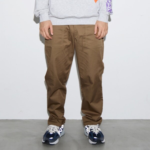 【大人向けサイズあり】ストレッチツイル・ベイカーパンツ