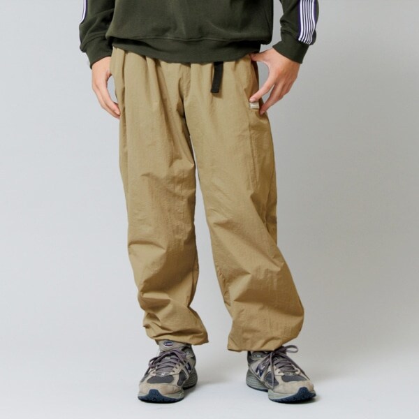 【大人向けサイズあり】【あったか】ナイロン起毛裏地付きパンツ