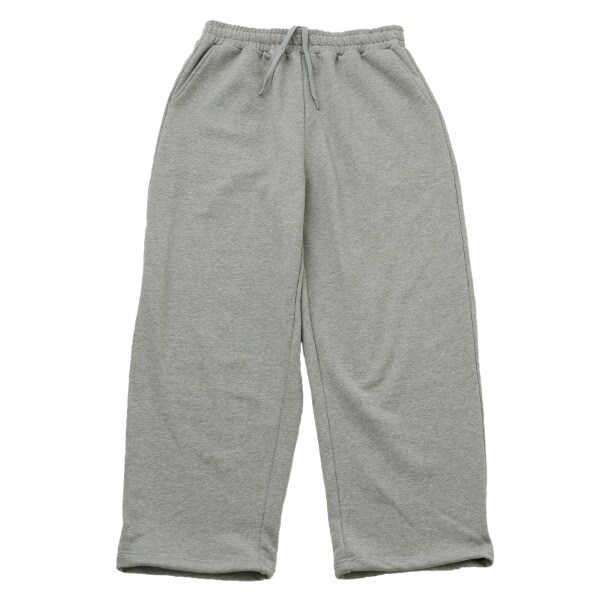 【大人向けサイズあり】裏毛・ワンポイント刺繍ロゴパンツ