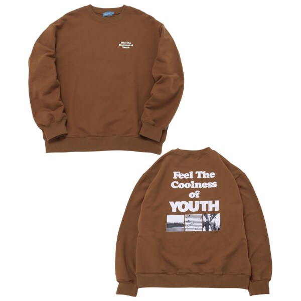 【大人向けサイズあり】【速乾・毛玉になりにくい】【プチプラ】バックフォトプリントトレーナー