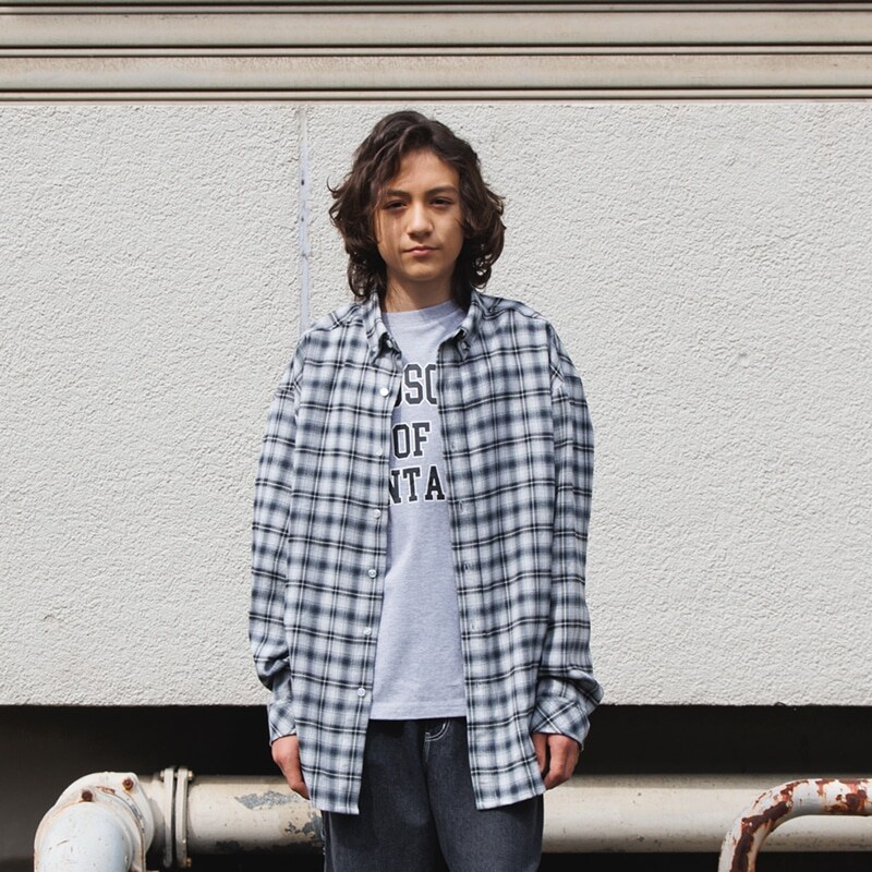 【大人向けサイズあり】アソート・ボタンダウン長袖シャツ