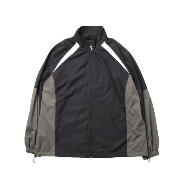 【大人向けサイズあり】【GLSW.】【セットアップ対応】パネル切替ジップアップジャケット
