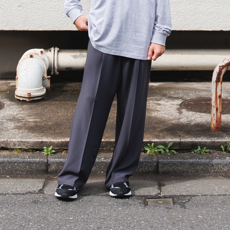 【大人向けサイズあり】トロトロ・タックロングパンツ