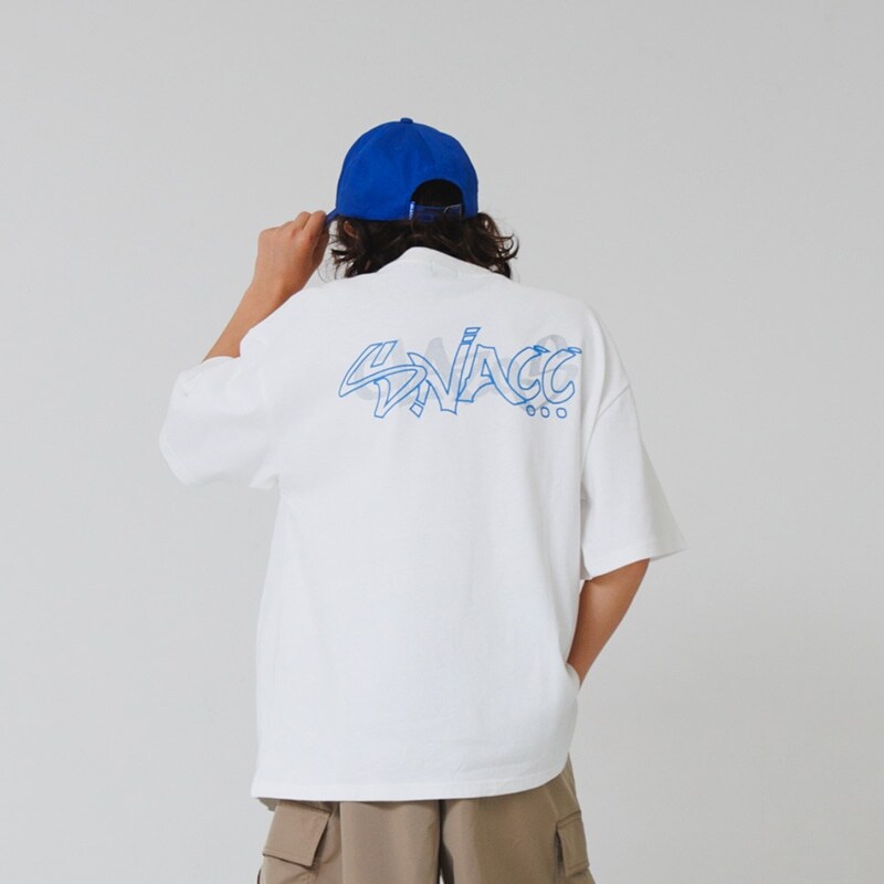 【大人向けサイズあり】【ヘビーウェイト天竺】グラフィティロゴプリントTシャツ