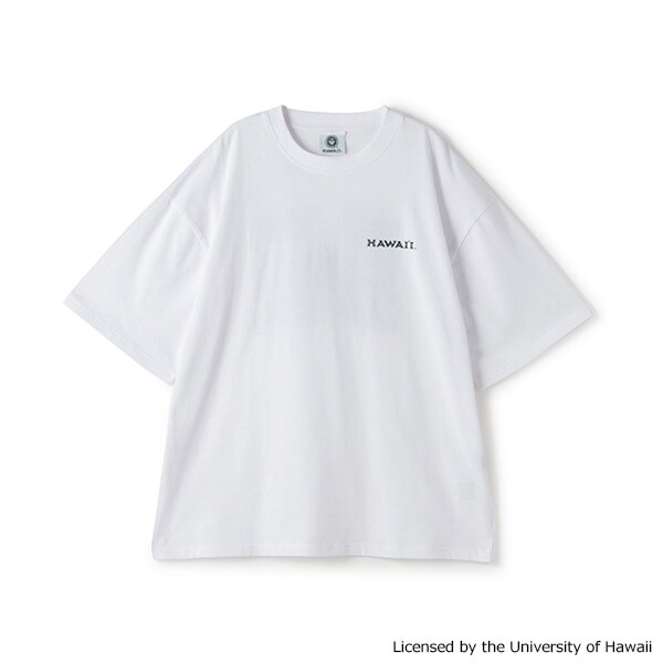 【大人向けサイズあり】【接触冷感】ハイクールコットン・ハワイ大学半袖Tシャツ