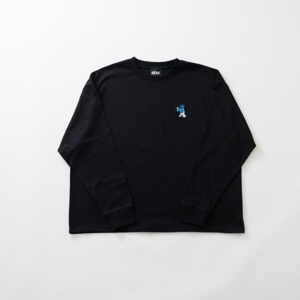 【GLSW.】【ヘビーウェイト天竺】アソート刺繍ロゴ長袖Tシャツ