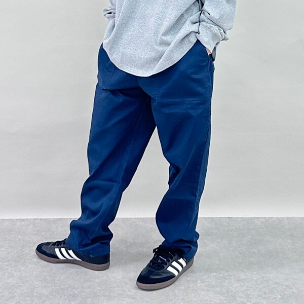 綿ポリストレッチツイル・ベイカーパンツ