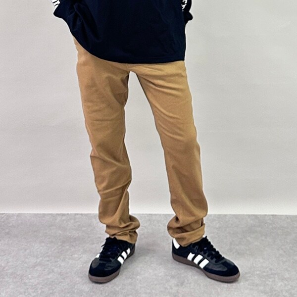 【あったか】裏起毛スーパーストレッチスリムパンツ