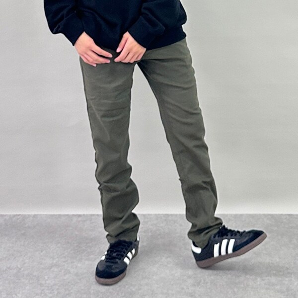 【あったか】裏起毛スーパーストレッチスリムパンツ