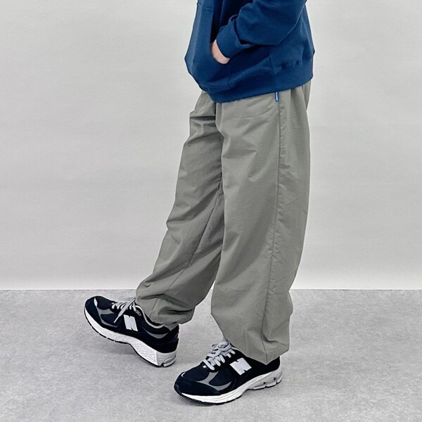 ナイロン起毛裏地つきジョガーパンツ