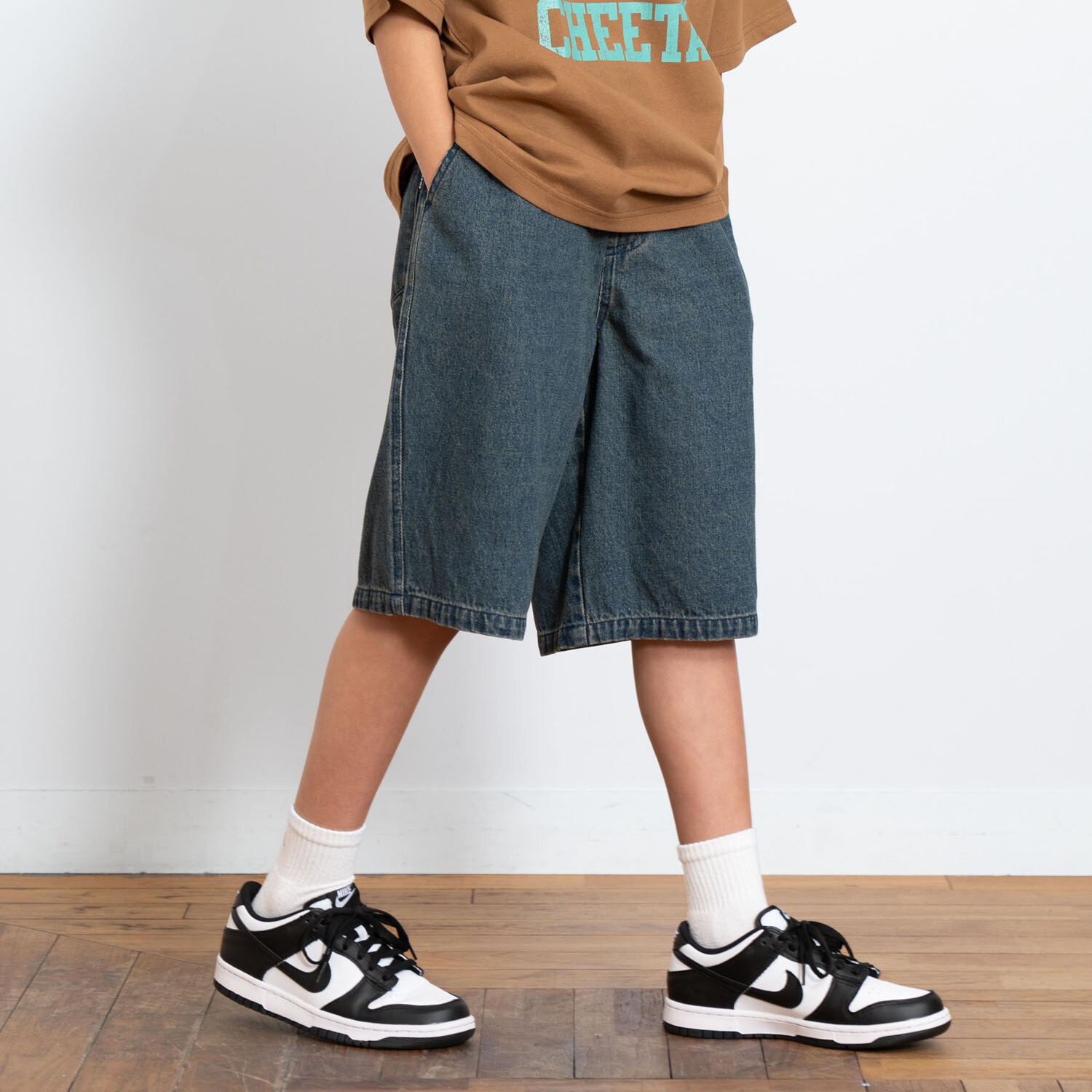 【プチプラ】シェフハーフパンツ