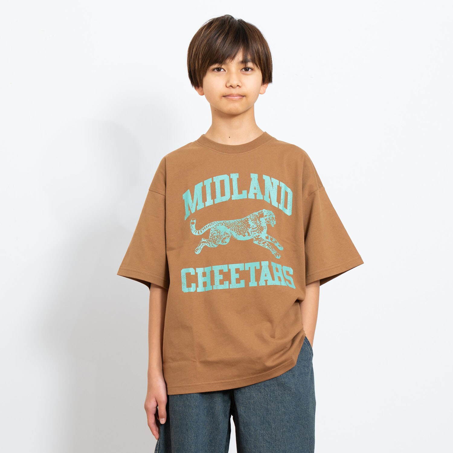 【プチプラ】カレッジロゴTシャツ