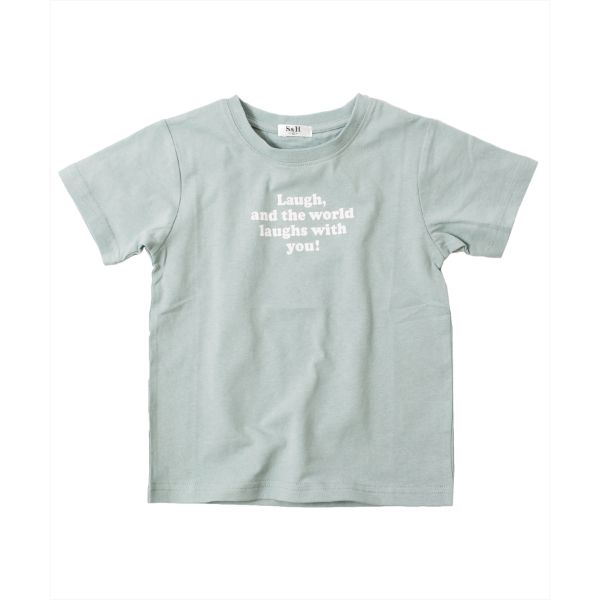 天竺・プリント半袖Tシャツ