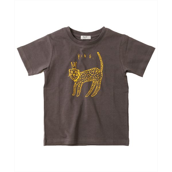 天竺・プリント半袖Tシャツ