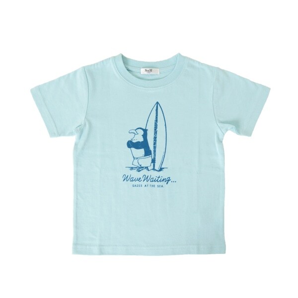 天竺・プリント半袖Tシャツ