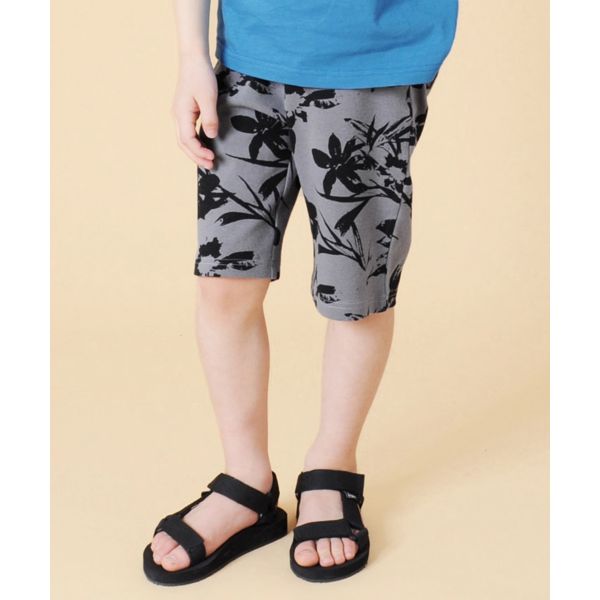 柄ハーフパンツ