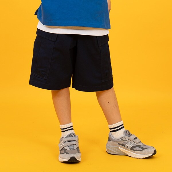 【SKIT0LY】コットンツイルカーゴハーフパンツ