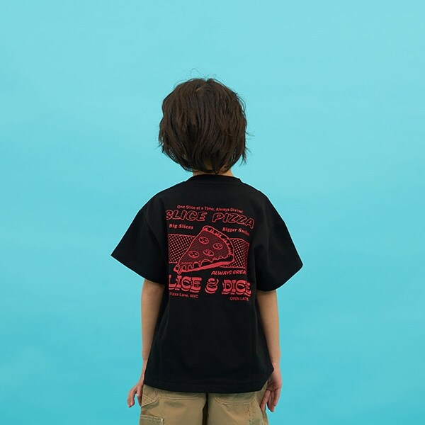 【SKIT0LY】【接触冷感】ハイクールコットン・ジャンクフードプリント半袖Tシャツ