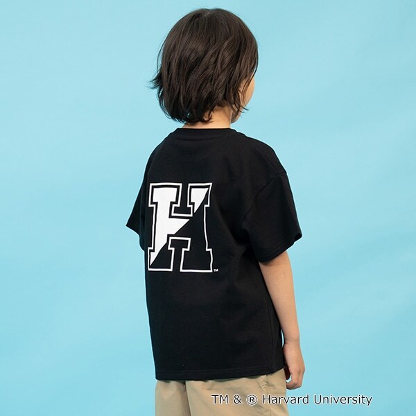 【SKIT0LY】【接触冷感】ハイクールコットン・ハーバード大学半袖Tシャツ