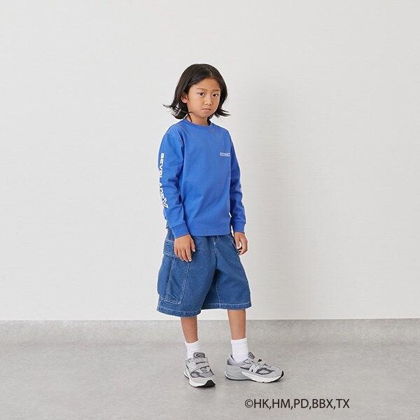 【SKIT0LY】【BEYBLADE X】プリント長袖Tシャツ