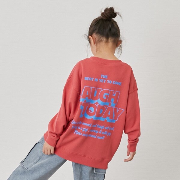 【SKIT0LY】【プチプラ】【乾きやすい】アソートバックプリントトレーナー