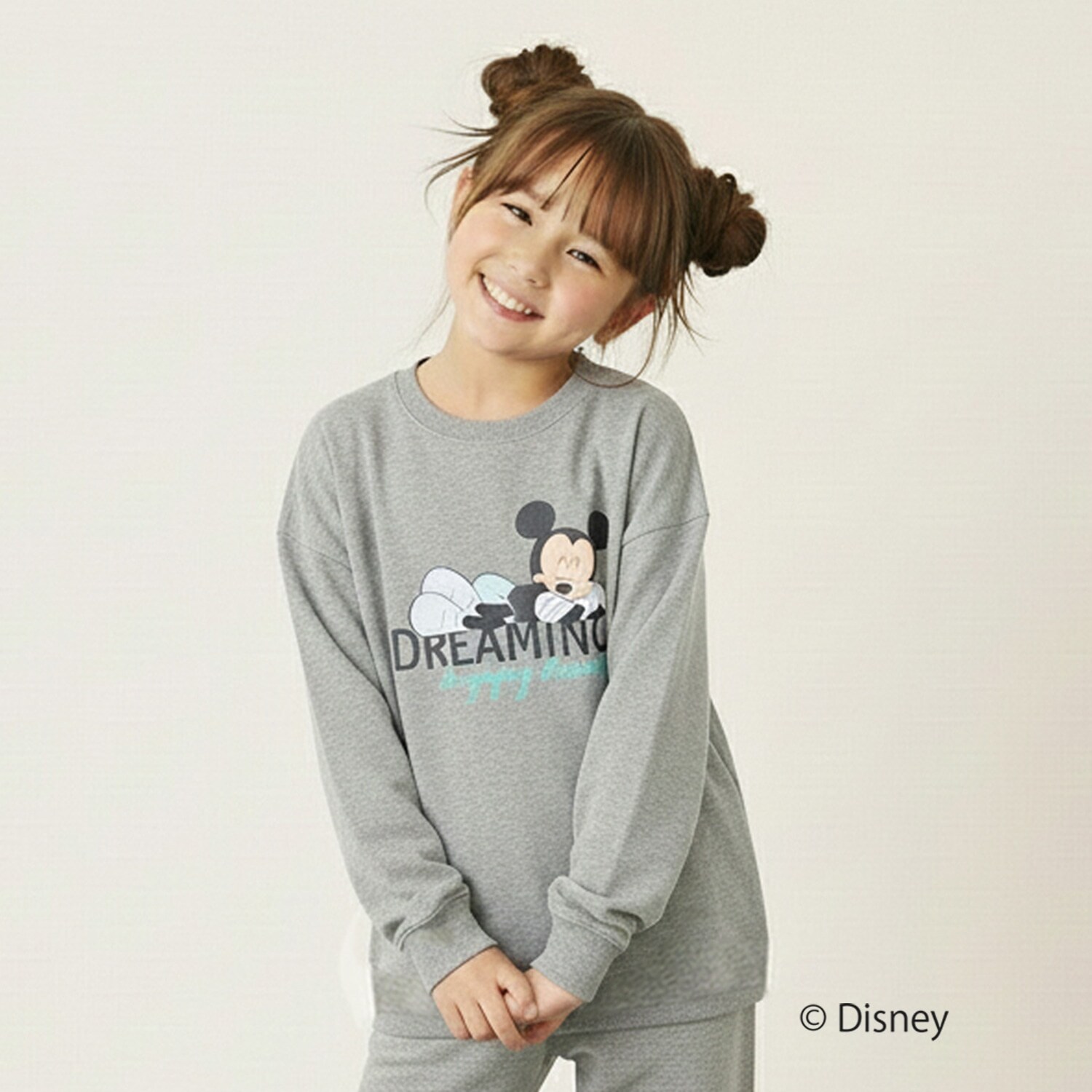 【SKIT0LY】【DISNEY】スムース・ルームウエアセット