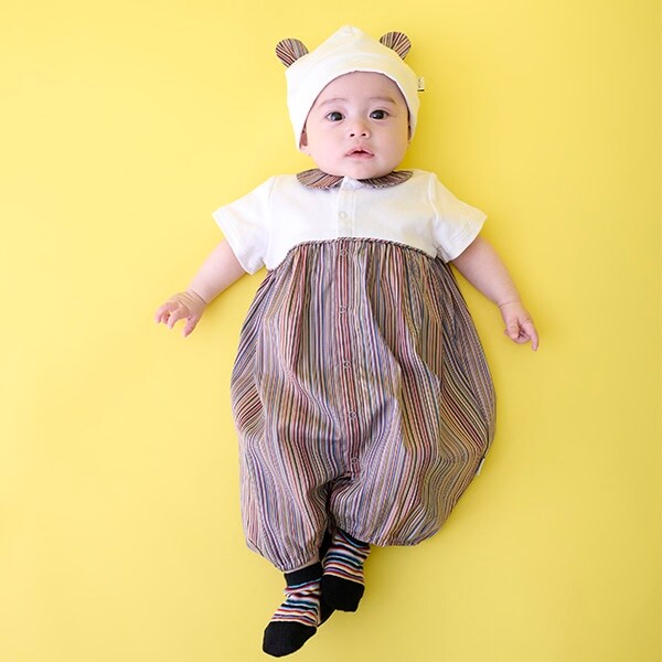 シグネチャーストライプ2WAYオール