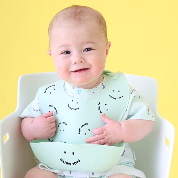 PS HAPPYシリコンお食事スタイ