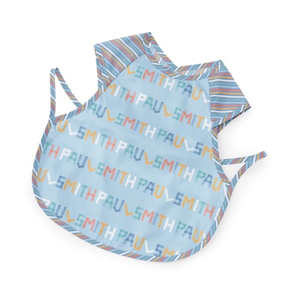 ロゴ総柄お食事スタイ