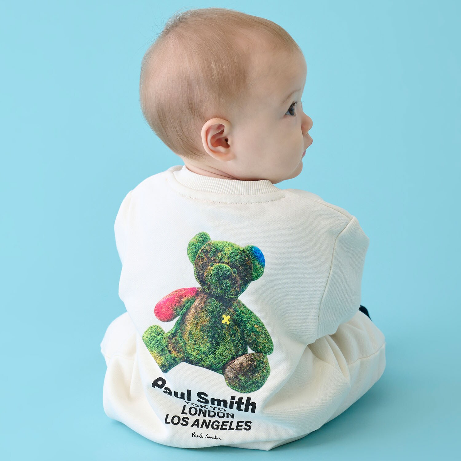 アースベア 裏毛カバーオール