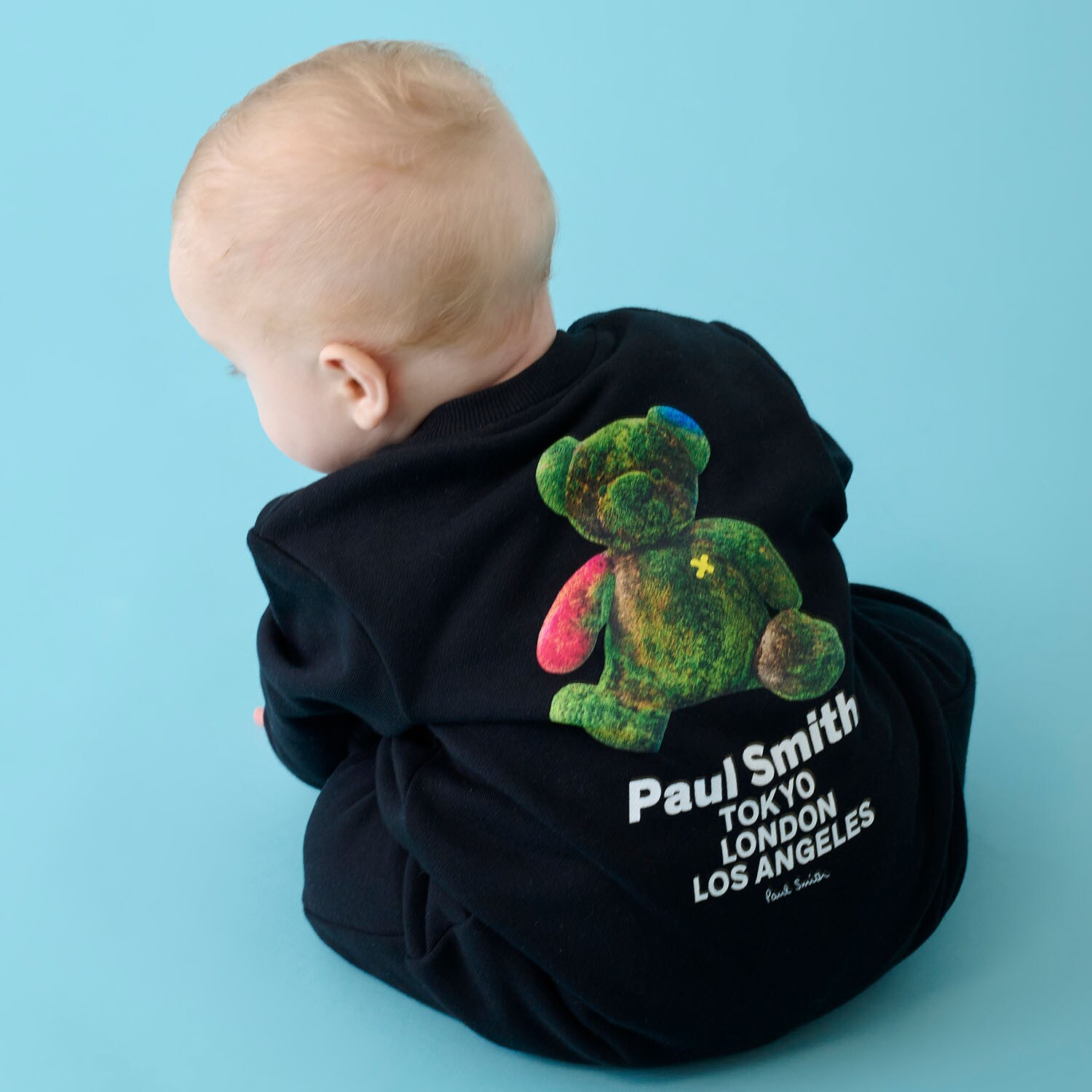 アースベア 裏毛カバーオール