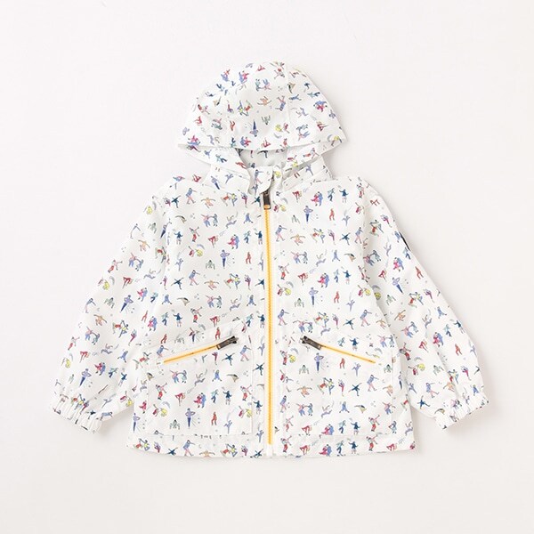 ベビー ダンサーズプリントパーカブルゾン