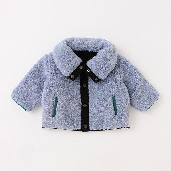 ベビー エコファーリバーシブルブルゾン