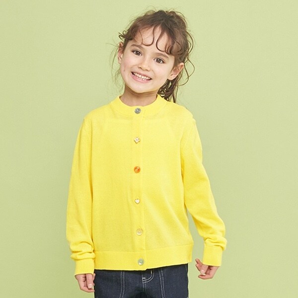 マルチ釦ニットカーディガン