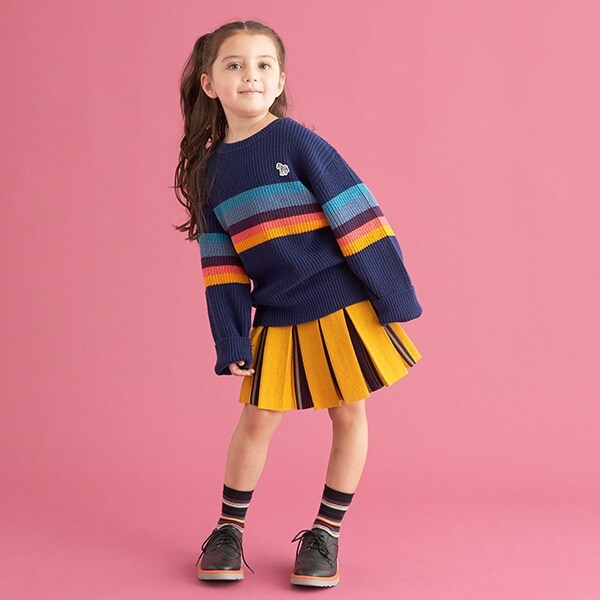 ニットプリーツスカート