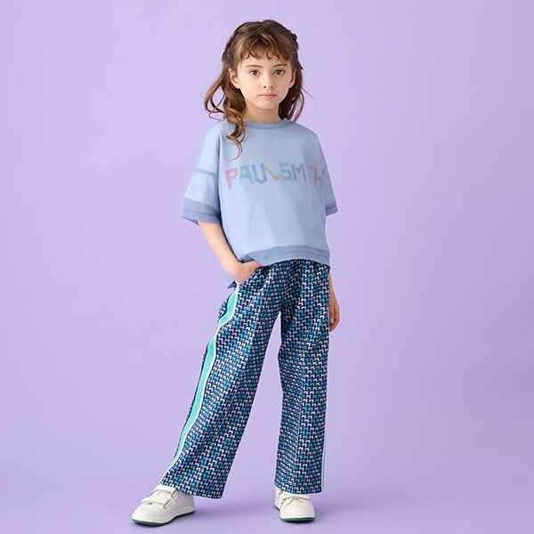 PS総柄サイドラインパンツ