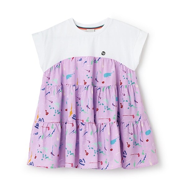 半袖ティアードチュニック