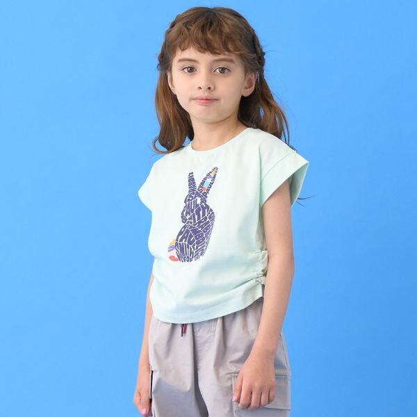 ラビット2WAY半袖Tシャツ