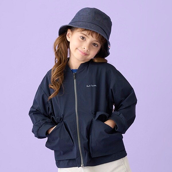 ビッグポケットナイロンブルゾン